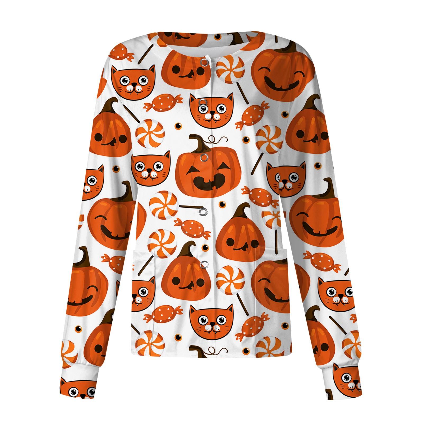 Женский однобортный защитный комбинезон с воротником-стойкой и длинным рукавом с карманом — фото 4