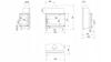 Steel fireplace with closing KRATKI SIMPLE right 6 kW