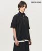 BLACK MOMENT Half Zip Short Sleeve Anorak [Black]