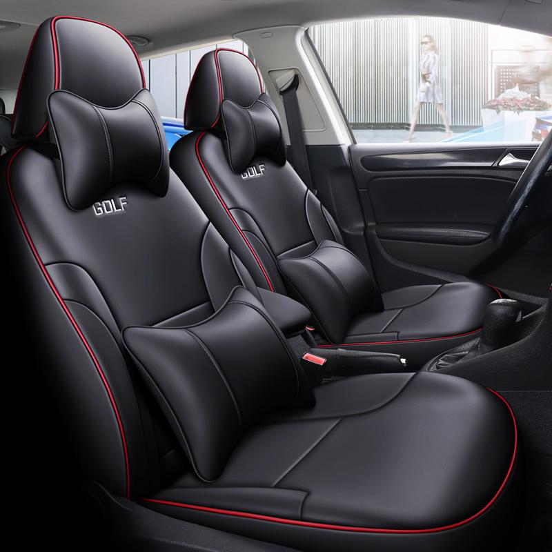 NT Custom Leather Seat Cover for Volkswagen Golf - Sporty, Stylish, All-Season Fit