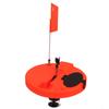 Tip Up Winter Ice Fishing Rod Marker Flag Outdoor Winter Automatic Fishing Platform Flag Marker Equi