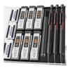STAGEEK 3-piece metal mechanical pencil set, 0.5mm drafting mechanical pencil, 6 HB 2B refills, 4B eraser, replacement eraser cap included, non-slip