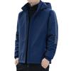 Men's Autumn and Winter Korean Version Trendy Jacket Handsome Velvet Thickened Jacket