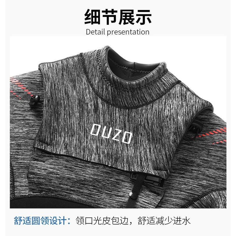 5mm 3mm Neoprene Wetsuit Men Women Full Body Long Sleeve Surfing Diving Snorkeling Winter Swimming Thermal Protection