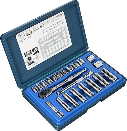 SIGNET 3/8" Drive 22-Piece MM Socket Wrench Set 12723