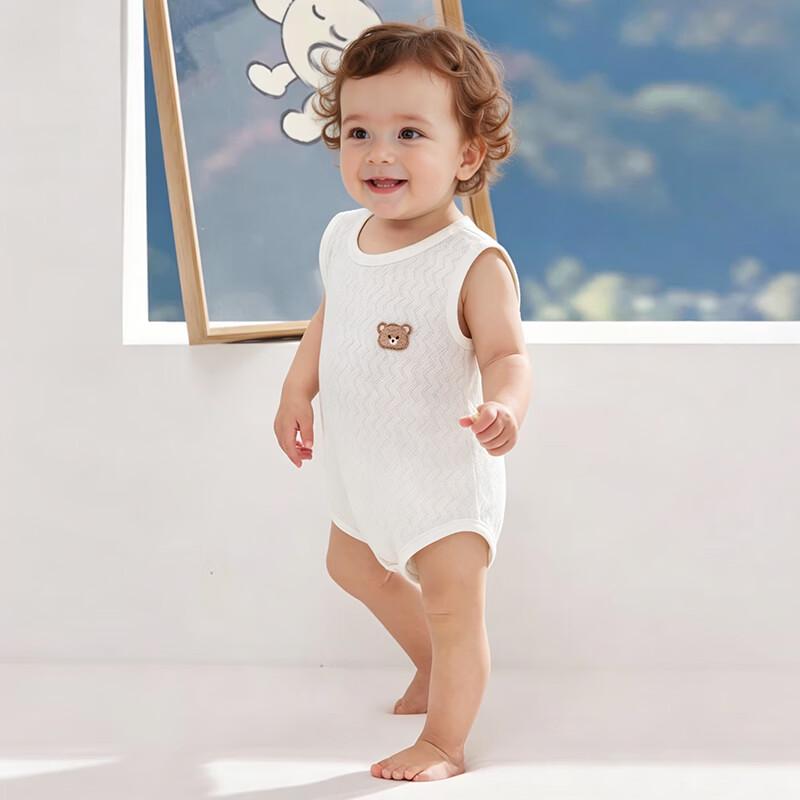 Infant Sleeveless Summer Bodysuit