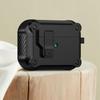 KEYSION Bluetooth Earphone Case for Apple AirPods Pro 2 1 With Switch and Hook Silicone+PC Shockproof Cover for AirPods 3 2 1