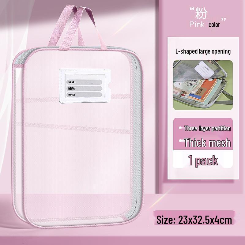 L-formad skolväska för att organisera ämnen för elever