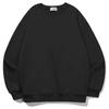Yda Basic Plain Oversized Sweatshirt_Ot3D000Bk