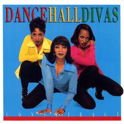 

LP Record DANCEHALL DIVAS Conspiracy 192712 Mesa 1996 US Reggae Ska Dub Used