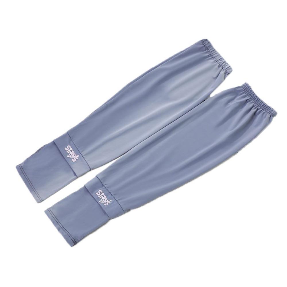 UV Insulation Sunscreen Arm Sleeve Loose Cycling Gloves Elastic Ice Silk Sleeves  Summer
