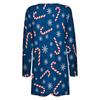 Women's Fashion Casual 2022 Print Medium Length Cardigan Jacket Coat