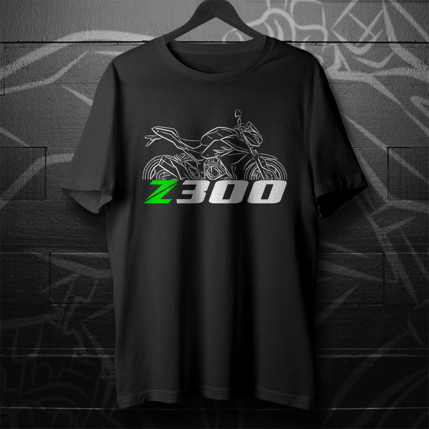 Men s and Women s T-shirts Kawasaki Z300 2015–2018 - Motorcycle S