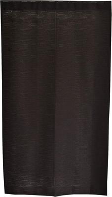Noren Japanese Simple Lace Brown 85cm Wide X 170cm Japanese-made Flame-retardant (traditional Curtain), Plain, Design, (approx. Long).