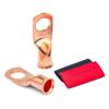 Cross-Border AWG Gold Copper Battery Terminal Connector Ring Cable