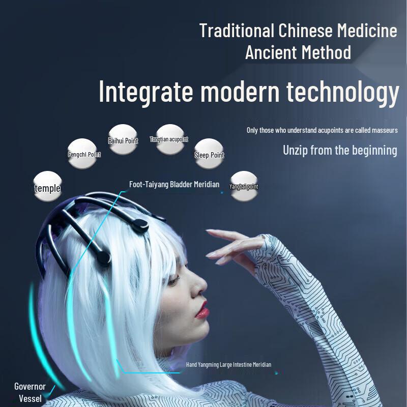 Hezheng HZ-RELAX-1 Wireless Electric Head Massager