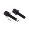 4/10Pcs Garden Power Tools Hardware Fasteners M5*20mm Hexagon Socket Bolt With Spring Pad And Flat Pad
