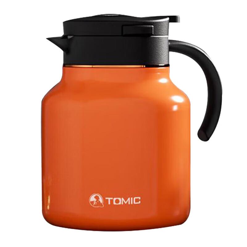 TOMIC 1L Smart Temperature Display Ceramic Lined Braising Teapot