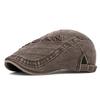 Spring and Summer Cotton Letter Newsboy Caps Flat Cap Men and Women Painter Beret Hats 186