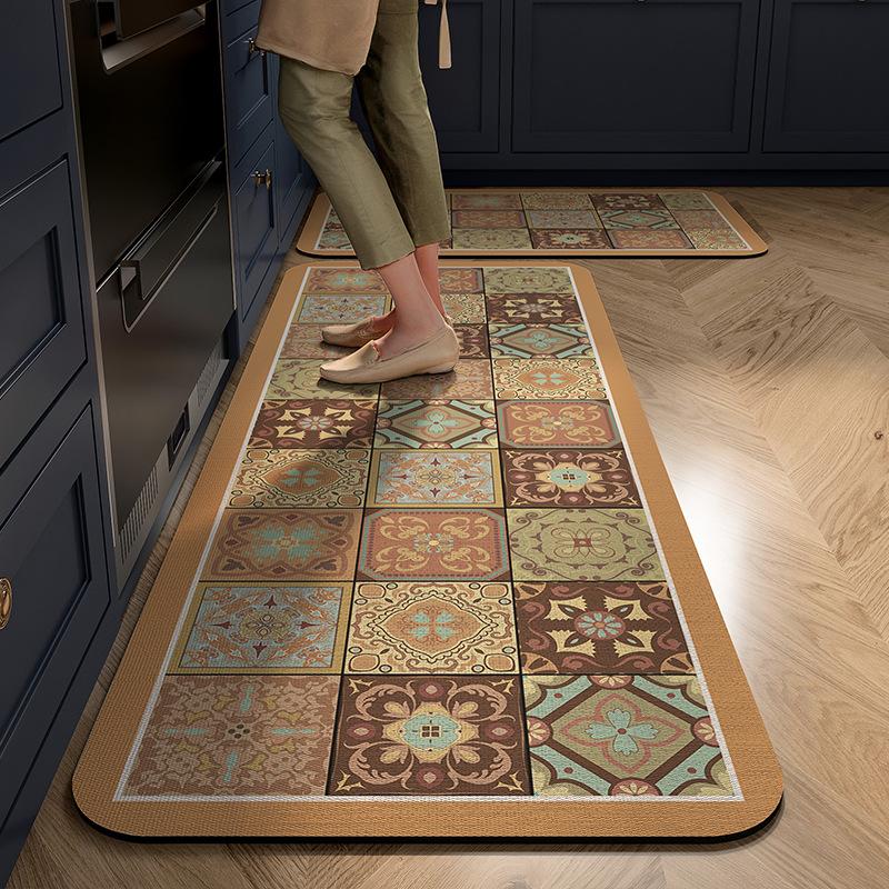 

Коврики для кухни Diatom Mud — маслостойкие, противообрастающие, моющиеся, режущиеся и устойчивые к грязи 60x90cm