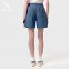 HAZZYS Women's PHIZ Series A-Line Denim Shorts