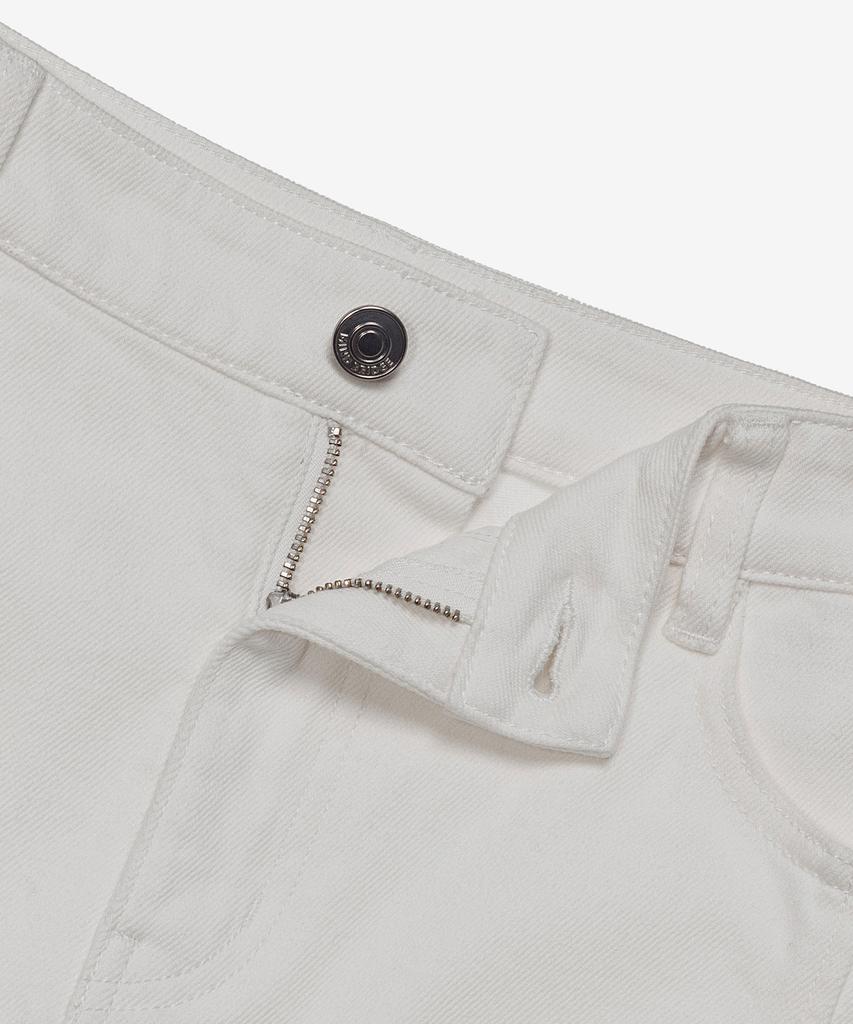 Mind Bridge Woman [W] White Slit Denim Skirt