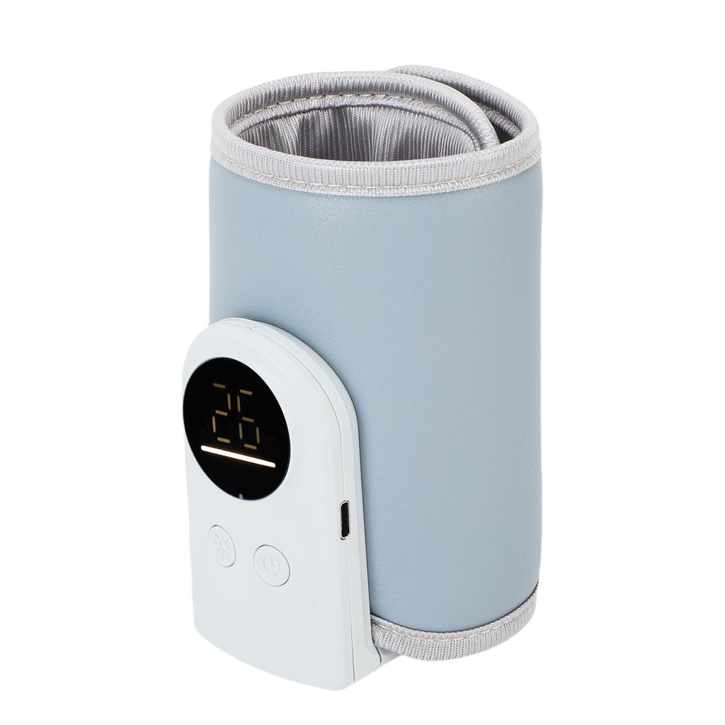 Tragbarer Flaschenwärmer Baby USB-betrieben Einstellbare konstante Temperatur 18W Schnelles Aufheizen Universal