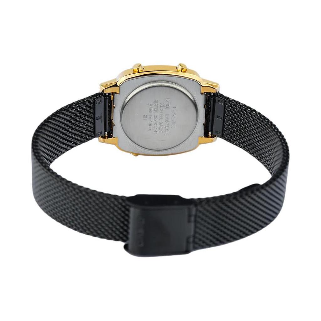 CASIO Unisex VINTAGE Series 24.6mm Black Watch LA670WEMB-1D LA670WEMB-1D