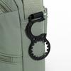 Men's Crossbody Bag Multi-compartment Shoulder Bag Lightweight Commuter Small Square Bag