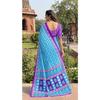 New Launch Beautiful Bagru Printed Saree with Blouse