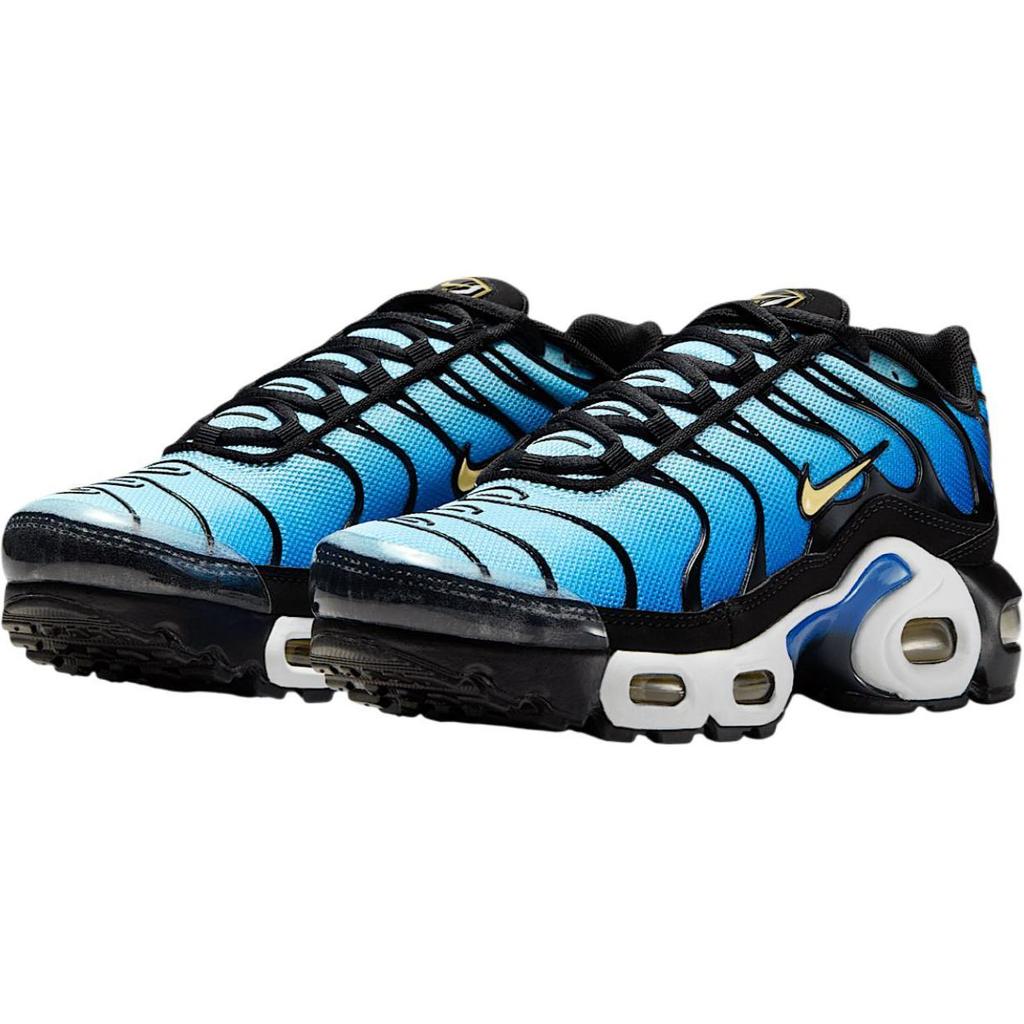Nike Air Max Plus GS Hyper Blue 2025 Kinder Sneakers Zwart Hemelsblauw Suède CD0609-032