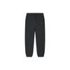Fila Solid Color Drawstring Cuffed Casual Knit Sports Pants Women Bottoms Black F11W349620F-BK