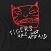 Tigers Are Not Afraid Unisex Adult Tiger Head T-Shirt
