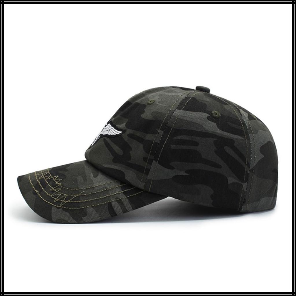Bird and Feather Pattern for Outdoor Women and CA891 [White Fang] Cap, Hat, Activities, Hiking, Walking, Fishing, Men, (brown)