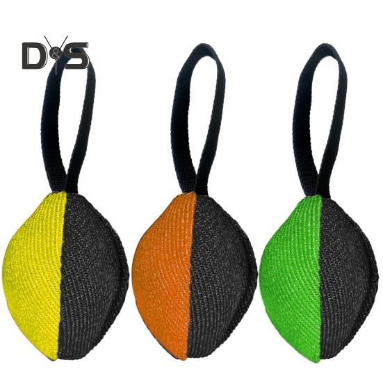 Dog Tug Ball Tough Bite Pillow Dog Training Equipment Interactive Chew Toy for Aggressive Chewers Bite Training Toy