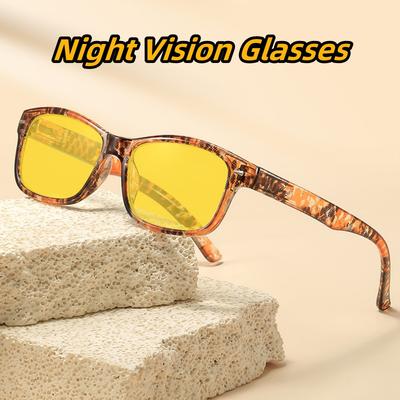Occhiali da Vista Notturna con Stampa alla Moda Anti Luce Blu Multiuso Protezione Occhi Prevenire Luce Lontana Occhiali da Sole Unisex per il Tempo Libero