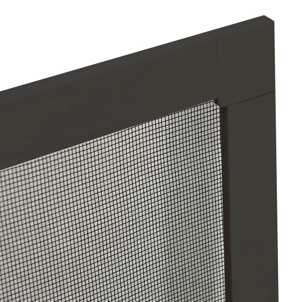 Window Insect Screen Anthracite Grey 80 x 100 cm