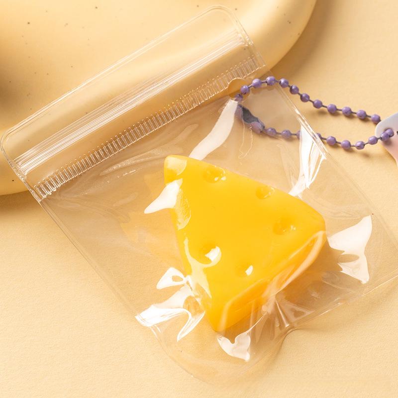 Qian Qu Игрушки для еды Маленький нос Гача Сжимаемый кулон - Детская игрушка для снятия стресса