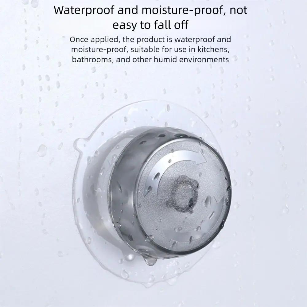 5PCS Transparent Suction Cup Adhesive Hooks Multifunctional Suction Cup Base Replacement Glass Tile Sucker Hanger Portable