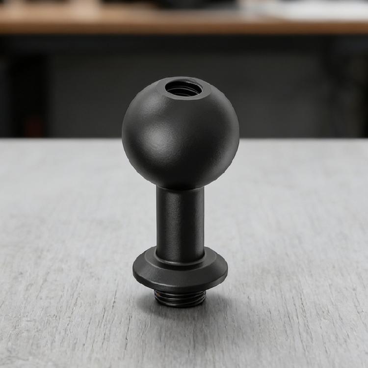 36mm Length Fully Rotating 17mm Ball Joint To 1/4 Screw Attachment Conversion Adapter For Picture Recording Devices