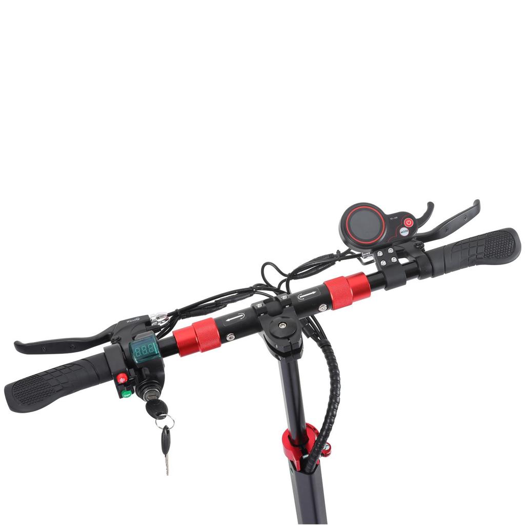 FREEBOY J01 Adult All-Terrain Foldabe Electric Scooter With Seat 48V18Ah Battery 800W Motor 10 Inch Off-Road Tires City EScooter