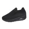 Neue Frauen Dame Woven Stricken Stoff Atmungsaktiv Casual Sport Schuhe Frau Weibliche Rennen Gehen Turnschuhe Schuhe