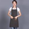 Tablier de taille en toile imperméable avec logo imprimé pour techniciens de salon et fleuristes