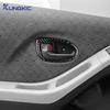 Real Soft Carbon Fiber Sticker For Toyota Yaris 2006 2007 2008 2009 2010 2011 LHD RHD Car Door Handle Frame Accessories