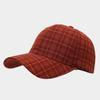 Plaid Fashion Literary Retro Street Painter Hat Men's and Women's Outdoor Leisure Breathable Sunshade Versatile Baseball Cap