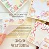 Gift N Times Sticky Note for Students with Sticky Bear Cartoon High Value Memo Pad Message Tearable Paper Kawai Stationery