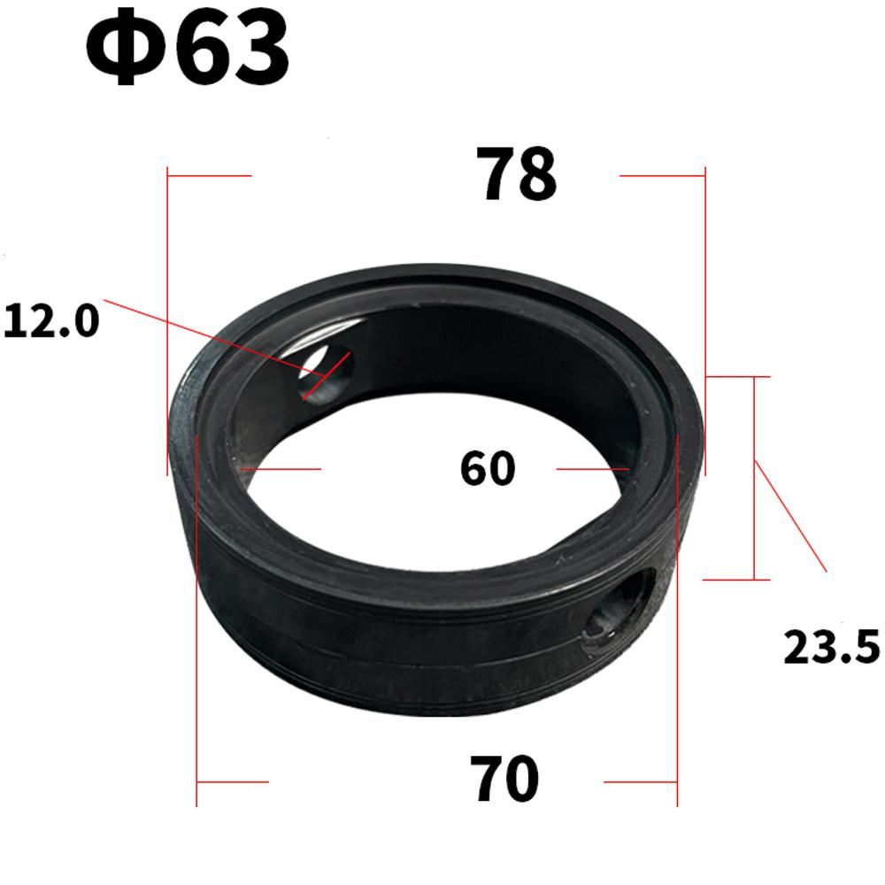 Vastagabb 25 32 38 51 63 76mm EPDM VMQ Tömítés Tömítőgyűrű Csík 1,5"-3" Tri Clamp Pillangószelephez Házi Sörfőzés
