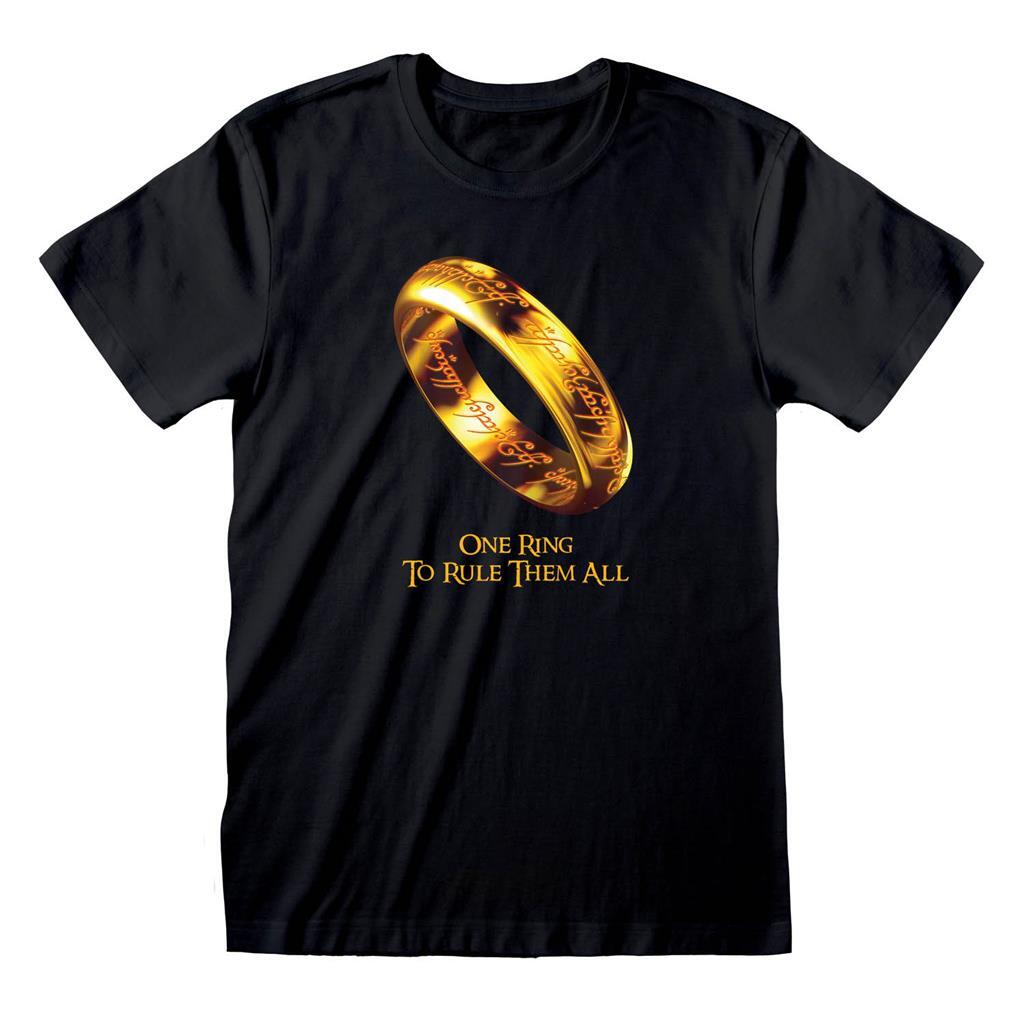 Official Licensed Lord Of The Rings One Ring To Rule Them All T Shirt Frodo