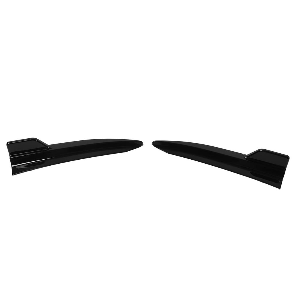 2 Pcs Rear Splitter Lip Spoiler Glossy Black Left Right Bumper Diffuser Splitter Kit for 3 Series G20 M Sport 2019‑2022