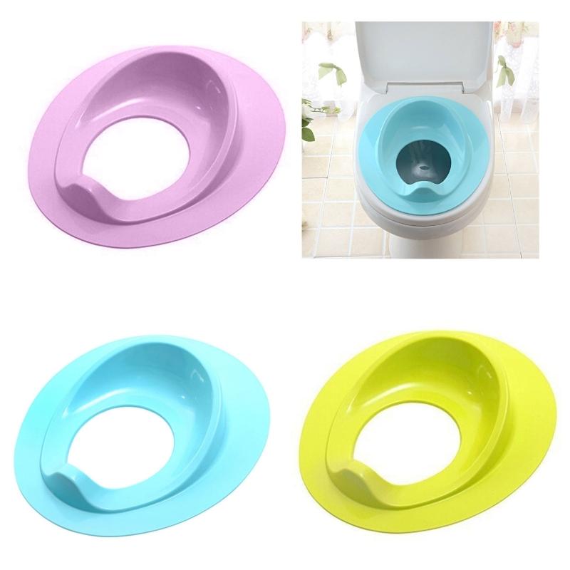 Stable Child Toilet Seat Insert Children's Toilet Pad Anti Skid Base Feature for Ages 2 Years and Up Easy Installation